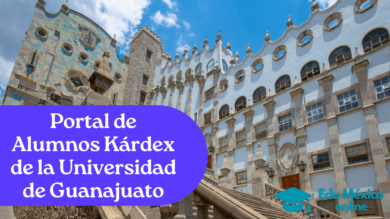 Portal de Alumnos Kárdex de la Universidad de Guanajuato