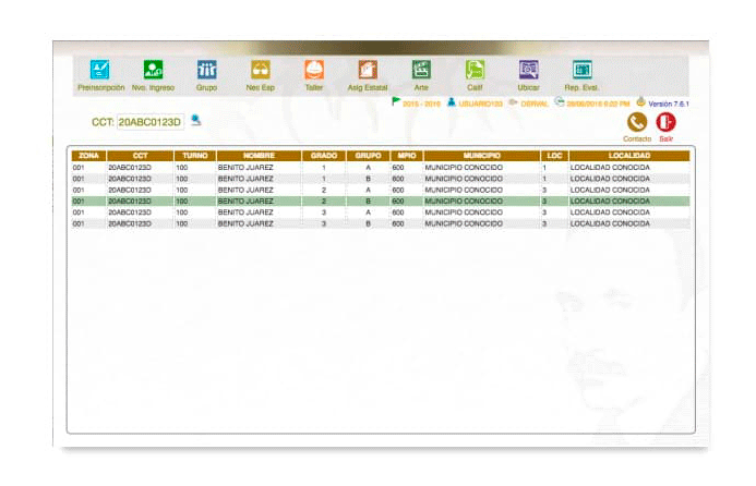 SICEEO Control Escolar